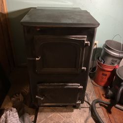keystoker Rice Direct Vent Coal Stove
