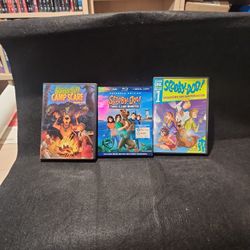 Scooby-doo  Bluray and DVD's