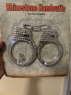 Rhinestone HandCuffs!