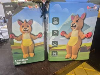 Inflatable kangaroo costumes