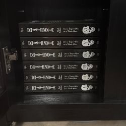 Death Note Black Edition COMPLETE Set Vol I–VI Manga Viz Media