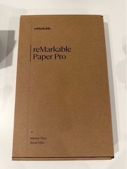 Brand New reMarkable Paper Pro