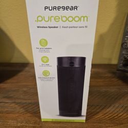 Puregear Pureboom Wireless Speaker, brand new