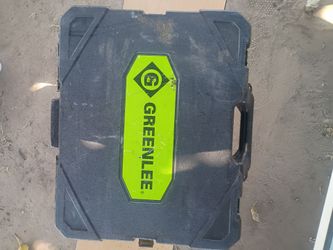 "GREENLEE" Manual knockout punch set