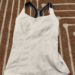 Zella White Women’s Tank Top Size S 