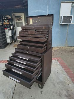 Kennedy tools box..H..56..W..29..D..20