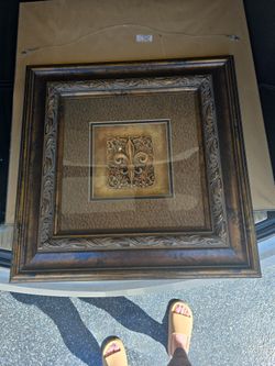 Wall Art Fleur De Lis Tile