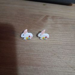 Bunny Easter Earrings