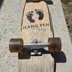 Hang Ten Skateboard /Vintage Tracker Dart Trucks