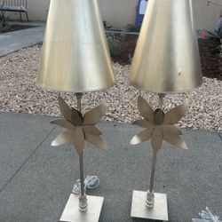 Guilded Nola lamp set