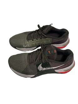 Nike Metcon 8 Mens Sz 9.5 Cargo Khaki Sequoia Training Shoes