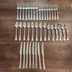 38 stainless steel flatware set, Cambridge, good condition