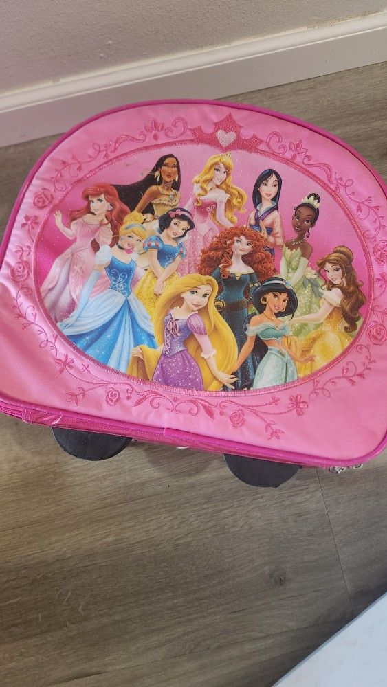 Girl Suitcase With Princess Dresses