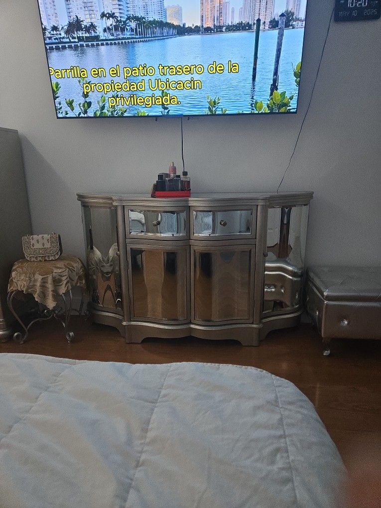 Mirror Decorative Large Cabinet