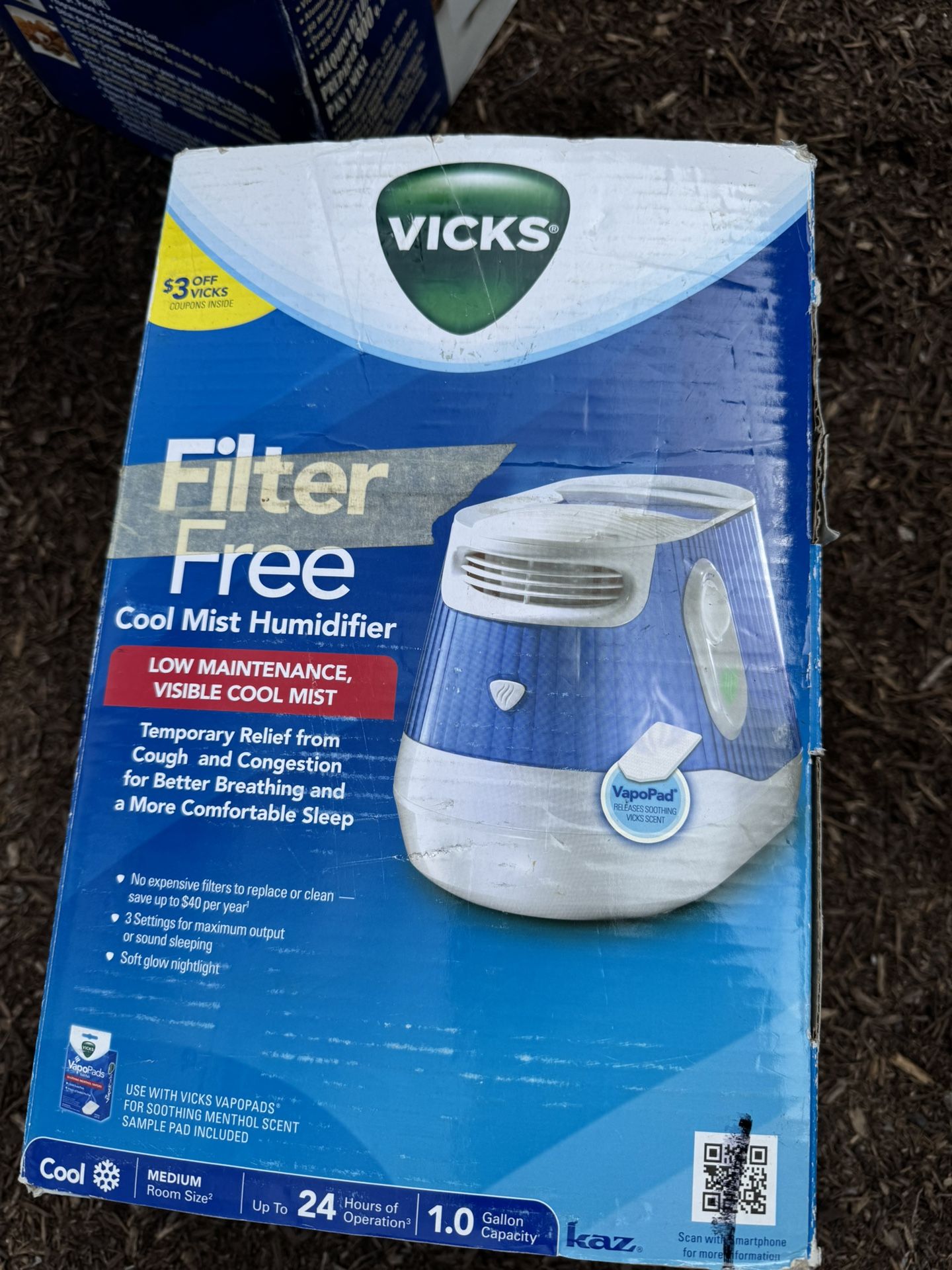 Vicks Cool Mist humidifier