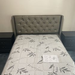 Full Size New Bed With Mattress Sale