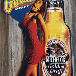 Late 80s-early 90s Mich Ultra Metal Wall Art
