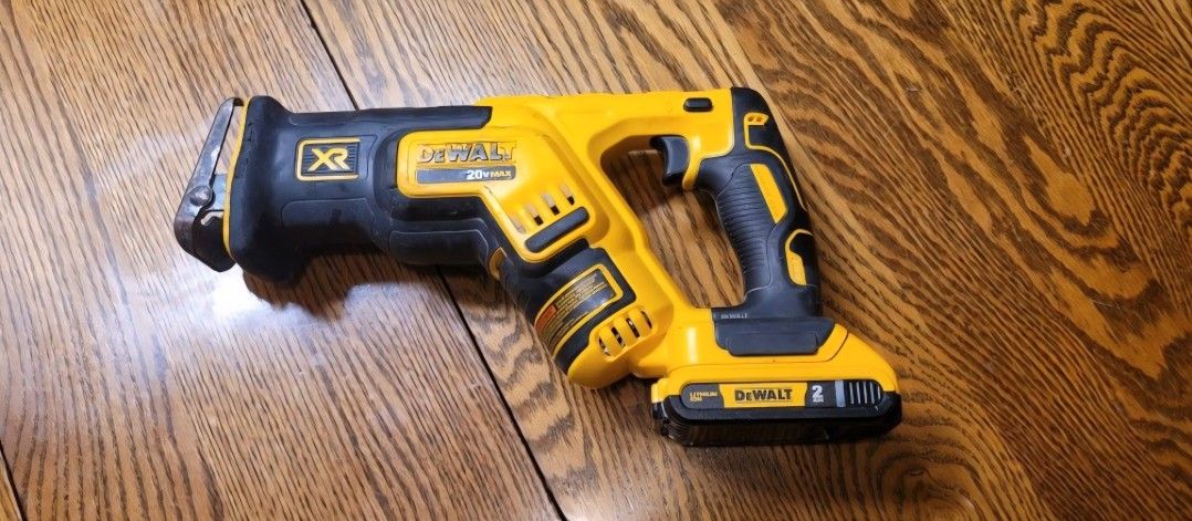 Dewalt Reciprocating Sawzall 20v