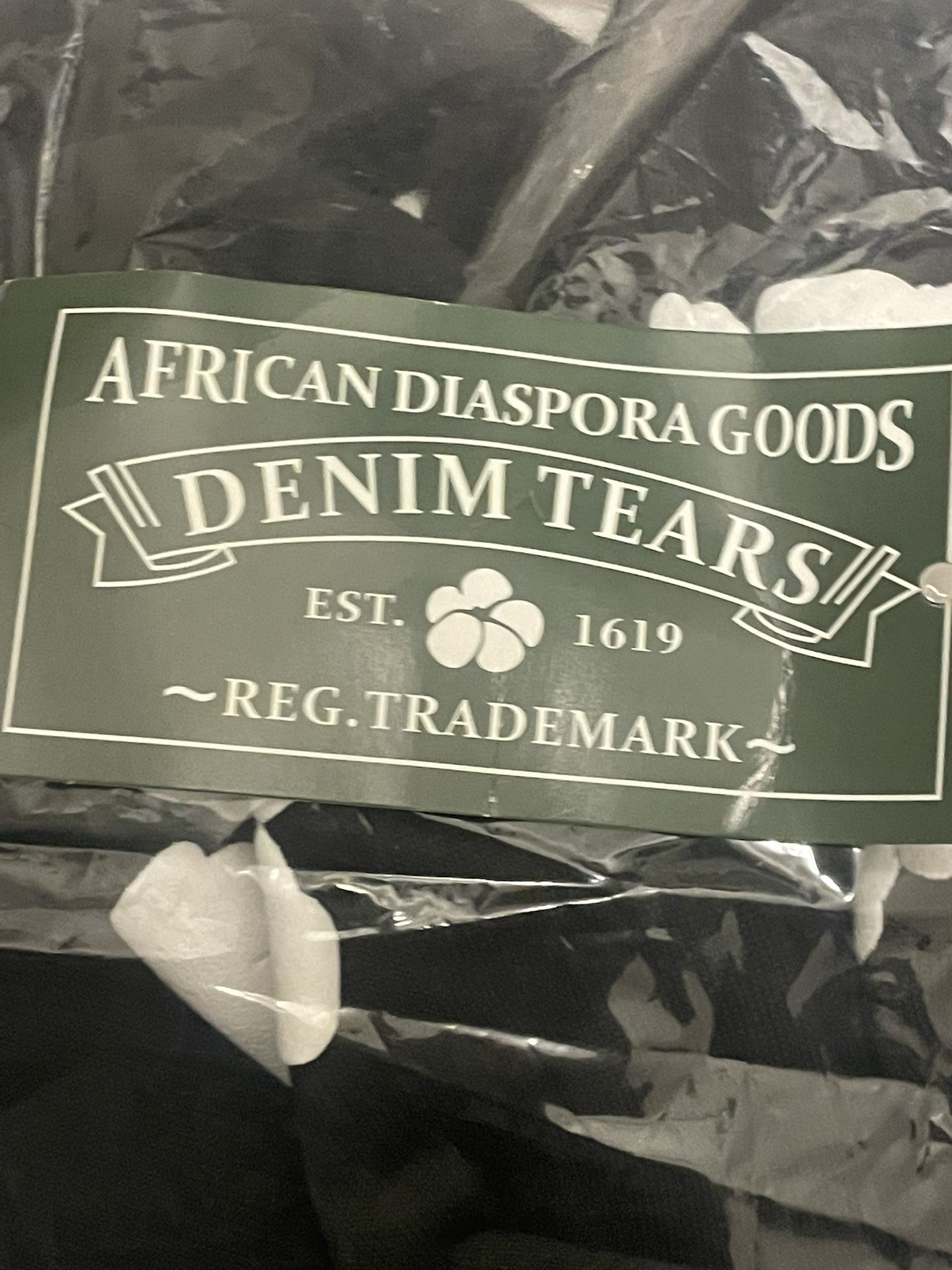 Denim Tears Black White