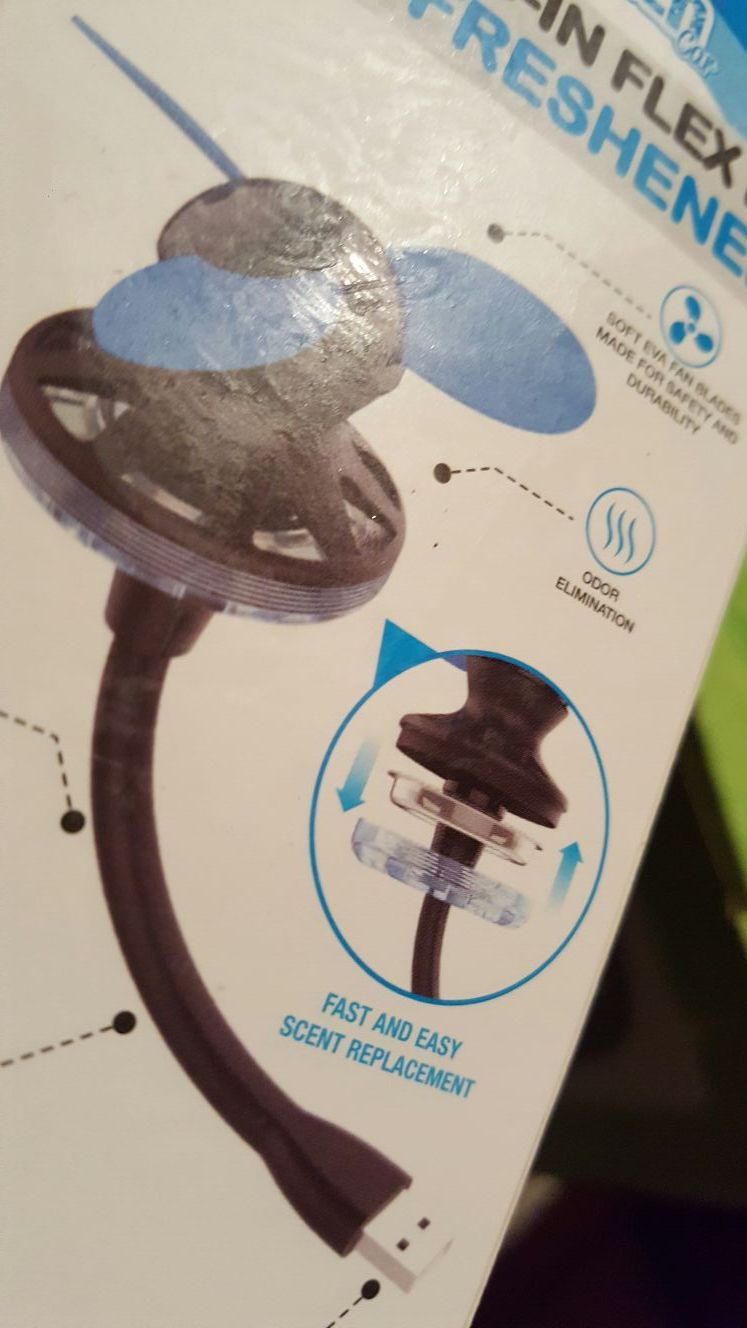 AIR REFRESHENER..VENTILADOR.COMPU.