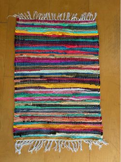 Handwoven Muti Color Rug