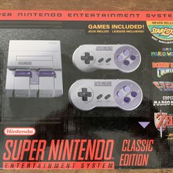 Super Nintendo Classic Edition (2017 Rerelease)