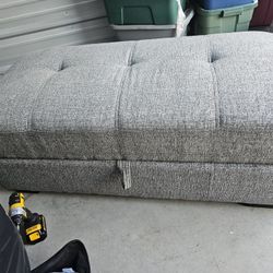Large Rectangle Ottoman Like NEW