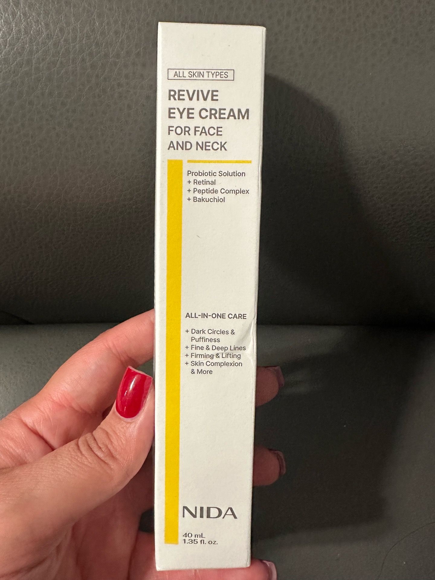 NIDA Revive Eye Cream For Face And Neck