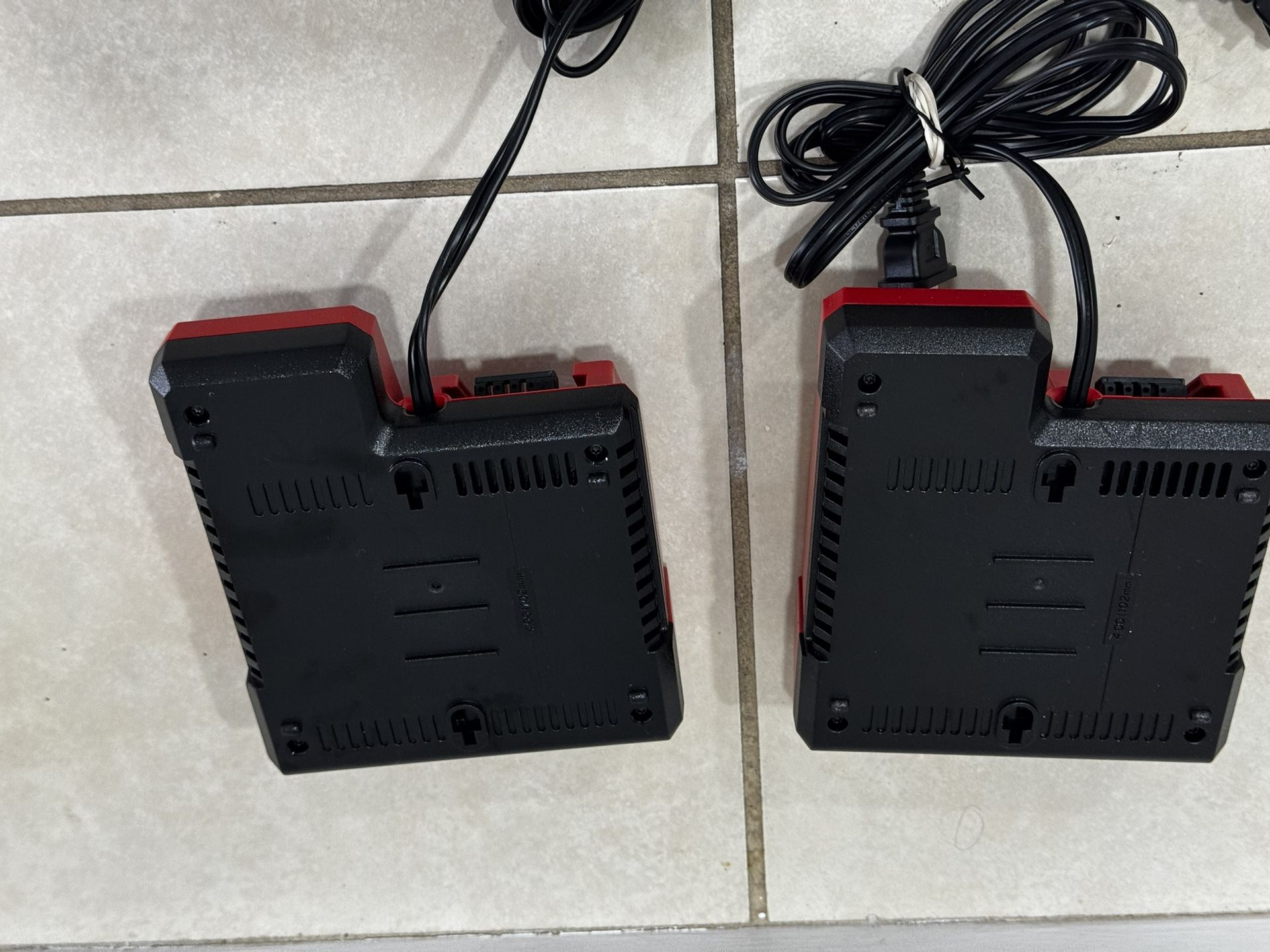 Two 🔥 New Milwaukee M12 & M18 Charger. No box . 