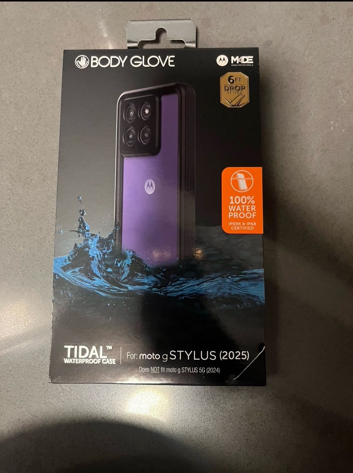 Moto g stylus 2025 Body Glove tidal water proof case