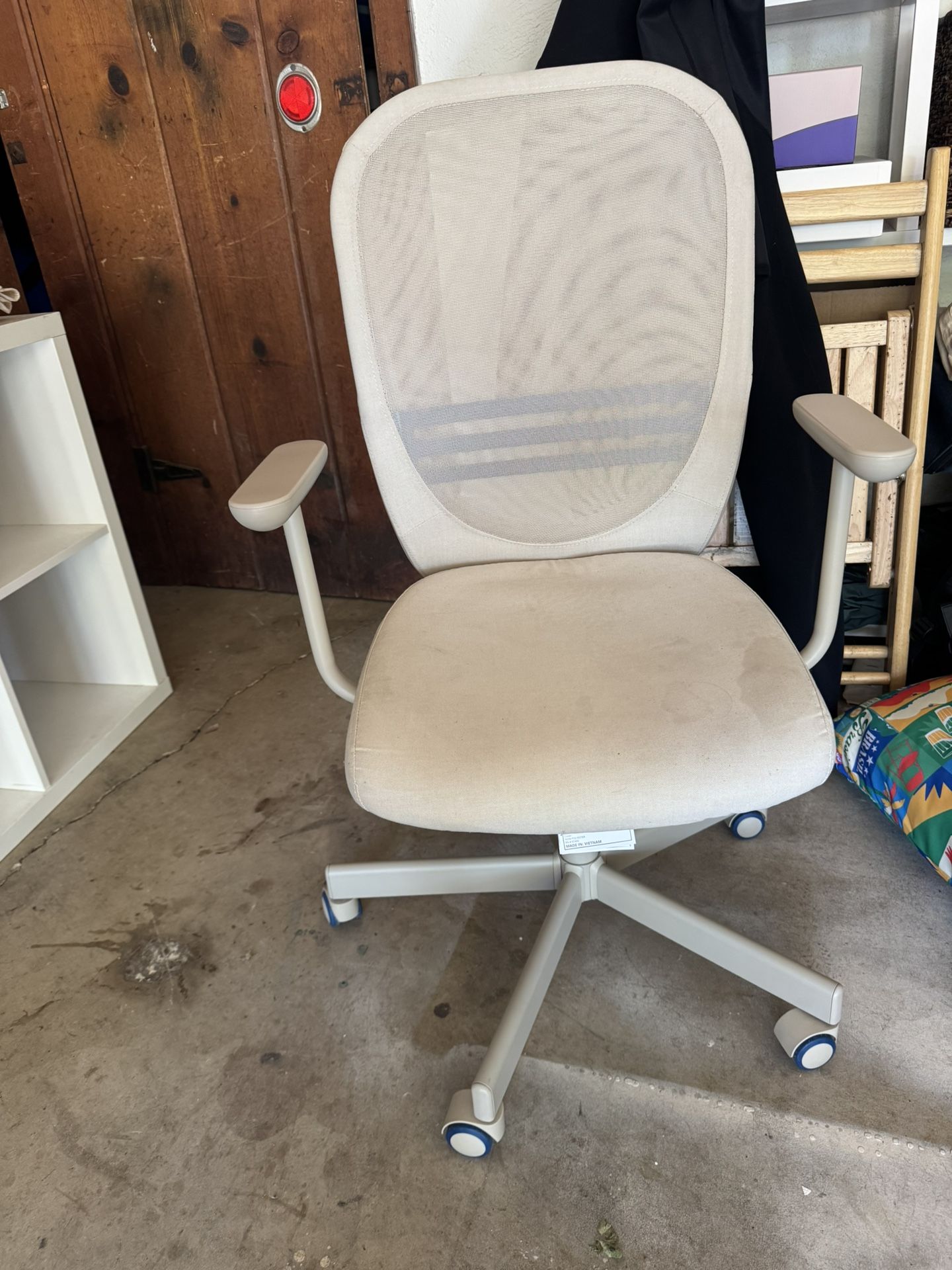 Cream Office Chair