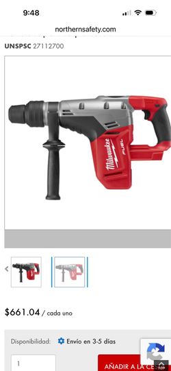 M-18 MILWAUKEE HAMMER DRILL M-18 8.0 MILWAUKEE BATERY 1 1/8 HILTI CONCRETE DRILL BIT M-18 MILWAUKEE CHARGED