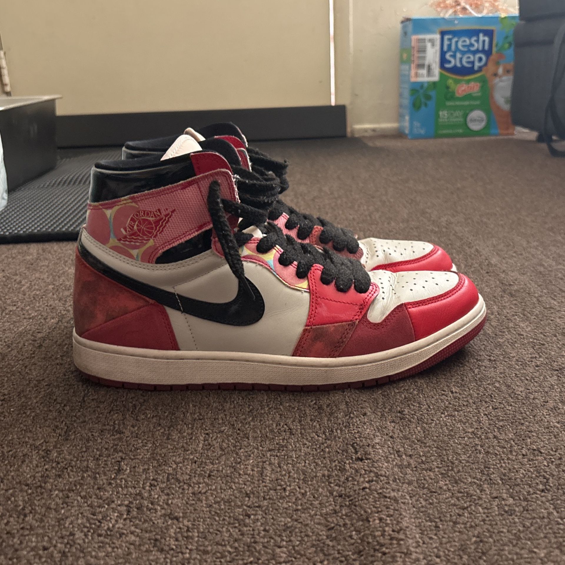 Spider Man Across The Spiderverse Air Jordan 1 