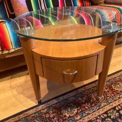 Glass Top Side Table From Dania Furniture 