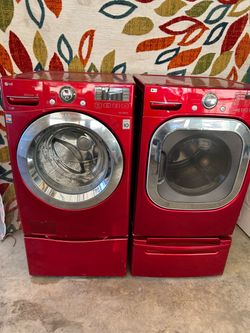 LG set gas laundry