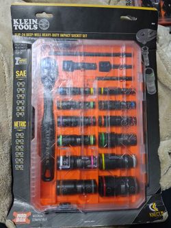 FLIP 24 DEEP WELL HEAVY DUTY IMPACT SOCKET SET
