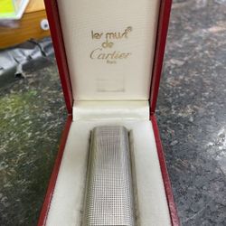 Cartier Made In France Silver Lighter 