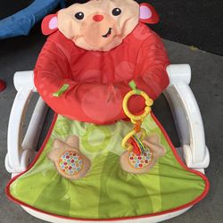 Fisher price monkey sitting activity chair