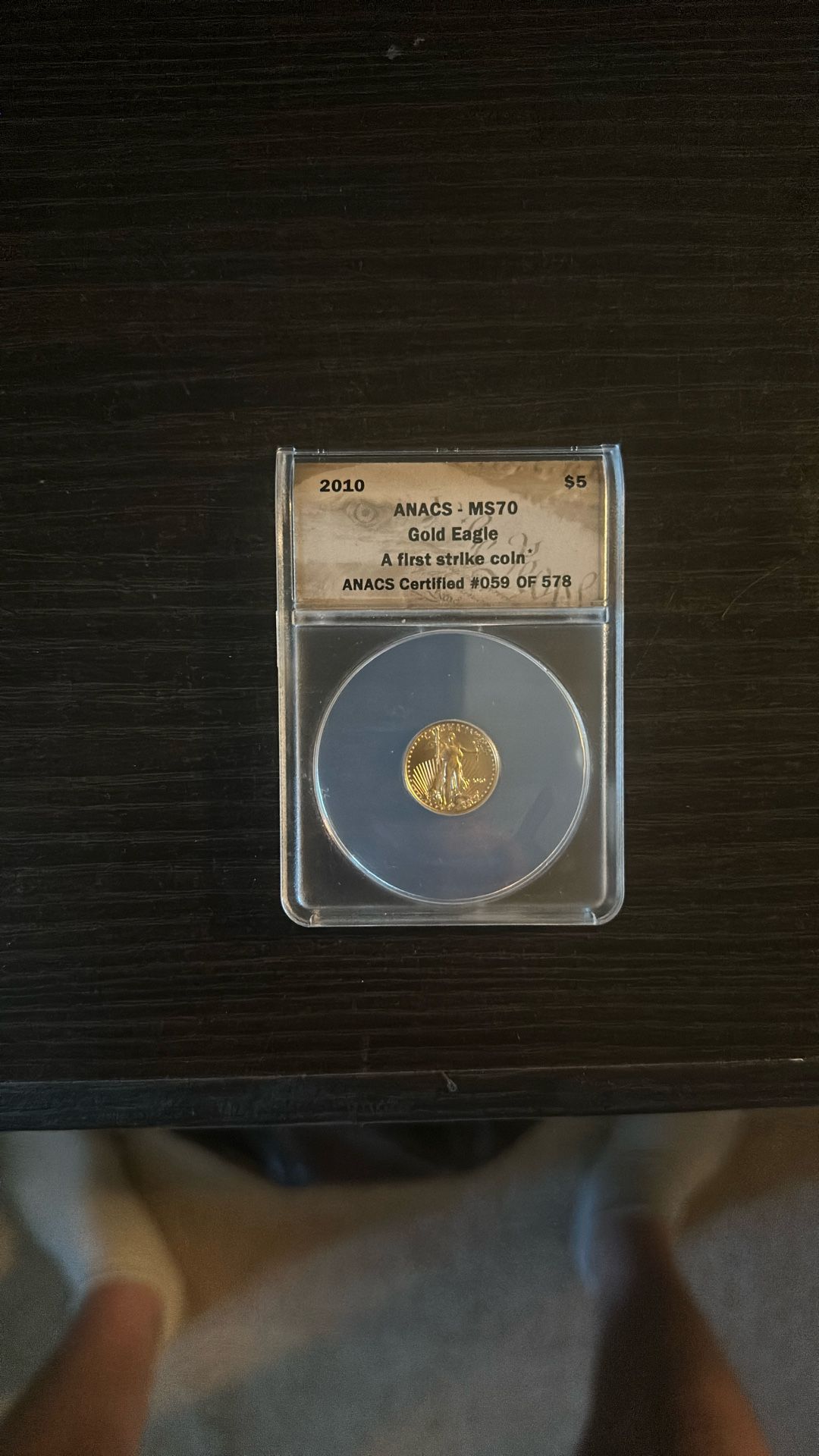 Gold Eagle MS70 - 2010 - 1/10th
