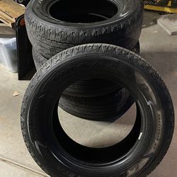 4 Goodyear Wrangler Tires For Sale 265/65/R18