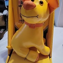 Crayola Draw On Wipe Off Coloring Dog 10" Yellow Ears Stuffed Animal