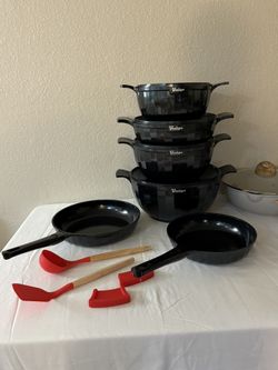 In Stock Now β 14-Piece Vmigo Granite Cookware Set (Germany Design) π₯ Only $110!