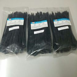 7" zip ties 100ct. Bag