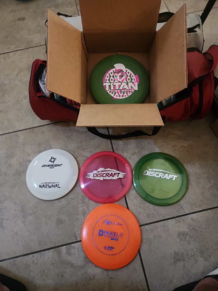 Disc Golf Set #6 All New And Unmarked