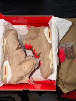 Travis Scott 6s British Khaki sz 9
