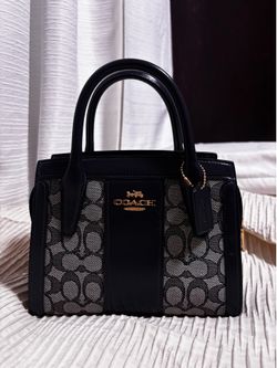 Blue Coach Andrea Carryall Bag