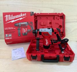 Milwaukee 1-1/8” SDS Plus Rotary Hammer Kit Model 5268-21