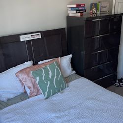 El Dorado- Full Size Bed Frame + Dresser