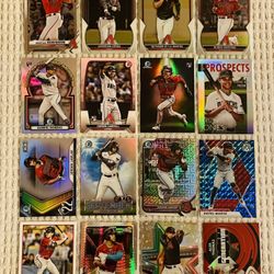 Arizona Diamondbacks 32 Card Baseball Lot! Rookies, Prospects, Refractors, Prizms, Memorabilia, Short Prints, Variations & More!