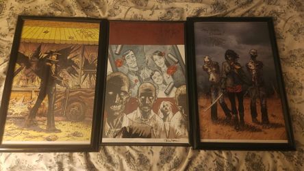 The Walking Dead Tony Moore Autographed Prints